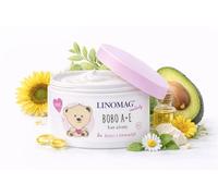 LINOMAG BOBO A + E - 50 ml - cream for children and infants day-to-day skin care. It is suitable from birth onwards - is a perfect blend of vitamin F derrived from linseed oil with vitamins A and E, as well as hypoallergenic lanolin