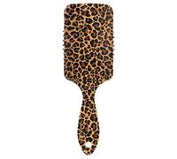 Linomo Hair Brush Animal Leopard Print Air Cushion Massage Comb for Women Kids, Nylon Brush for Wet Dry Curly Hair