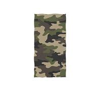 linomo Hand Towel Camouflage Green Camo Towel Cotton Face Towel Dish Towel for Kids Girls Boys Adult