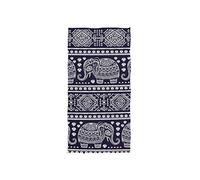 linomo Hand Towel Ethnic Aztec Elephant Towel Cotton Face Towel Dish Towel for Kids Girls Boys Adult