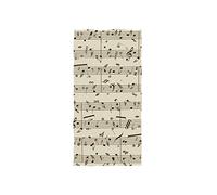 linomo Hand Towel Music Note Towel Cotton Face Towel Dish Towel for Kids Girls Boys Adult