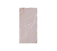 linomo Hand Towel Rose Gold Marble Pink Towel Cotton Face Towel Dish Towel for Kids Girls Boys Adult