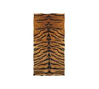 linomo Hand Towel Tropical Animal Tiger Print Towel Cotton Face Towel Dish Towel for Kids Girls Boys Adult