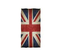 linomo Hand Towel Vintage UK Flag Union Jack English England Towel Cotton Face Towel Dish Towel for Kids Girls Boys Adult