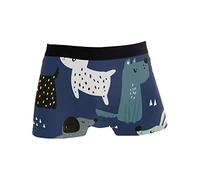 Linomo Men's Boxer Briefs Cute Dog Boxers Shorts Underwear Underpants