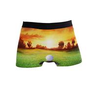 Linomo Men's Boxer Briefs Golf Sport Ball Boxers Shorts Underwear Underpants Multicoloured