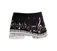 Linomo Men's Boxer Briefs Music Note Musical Piano Boxers Shorts Underwear Underpants