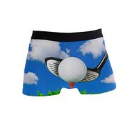 Linomo Men's Boxer Briefs Sport Golf Ball Boxers Shorts Underwear Underpants