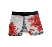 Linomo Men's Boxer Briefs Vintage Eiffel Tower Paris Boxers Shorts Underwear Underpants