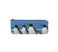 Linomo Pencil Case Animal Cute Penguin Pencil Pen Bag Pouch Holder for Kids School Office