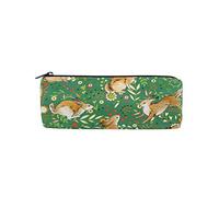 Linomo Pencil Case Cute Hare Rabbit Bunny Pencil Pen Bag Pouch Holder for Kids School Office