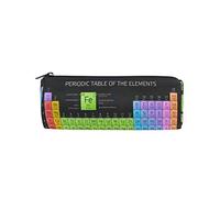 Linomo Pencil Case Educational Periodic Table of The Elements Pencil Pen Bag Pouch Holder for Kids School Office