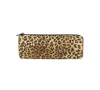 Linomo Pencil Case Tropical Animal Leopard Print Pencil Pen Bag Pouch Holder for Kids School Office