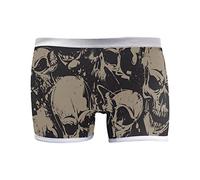 Linomo Women's Boxer Briefs Panties Sugar Skull Day of the Dead Underwear Boyshort Boxers Shorts for Women Girls Multicolor