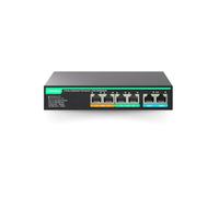 LINOVISION 4 Ports UltraReach PoE Switch with Remote Cloud Management, Up to 800m Long Range PoE and Data Transmission, 2 High-PoE+ Ports for Big PTZ Cameras