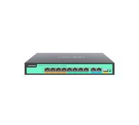 LINOVISION 8 Ports Full Gigabit PoE++ Switch, 4 BT 90W Ports, 4 30W Ports, 2 GE and 1 Gigabit SFP Uplink, IEEE 802.3 af/at/bt, Total Power Budget 120W, 90W Output on Ports 1-4, Long Distance PoE