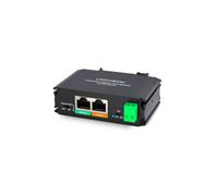 LINOVISION Industrial 30W Gigabit PoE Splitter, to DC 12V/24V & Passive PoE | Switchable 12V/24V | dc & Passive Poe Dual Output | for Ubiquiti Loco5AC, IP Camera, IoT Devices