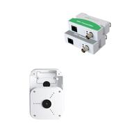 LINOVISION PoE Over Coax Converter and Outdoor Universal Mount Box, IP66 Waterproof Junction Box for EOC Transmitter, Most Bullet and Dome Cameras