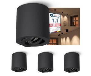 linovum Cori Recessed Spotlight Without Bulb - White/Black/White/Silver/Brushed Black Modern Matt Black