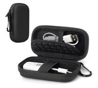 Linp Small Hard Travel Case for AirFly SE/Pro/Pro 2/Duo & Avantree Relay Bluetooth Transmitter Receivers, Protective Storage Bag for Wireless Audio Adapters and Headphone Airplane Gadgets (Black)