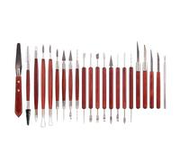 LINPHCEY 22-Piece Clay Sculpting Tools Set Perfect for Polymer Air Dry Modeling Clay Beginners & Professionals Ideal for DIY Pottery & Ceramics Tools for Clay Sculpey Sculpting & Crafting