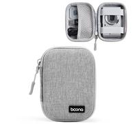 Linpr Digital Camera Case Compatible with CAMKORY/for Kodak PIXPRO/for Lecran/for VAHOIALD/for Canon IXUS 285 HS, Small Travel Cameras Storage Holder for Accessories SD Card (Oxford-Grey)