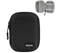 Linpr Digital Camera Case Compatible with CAMKORY/for Kodak PIXPRO/for Lecran/for VAHOIALD/for Canon IXUS 285 HS, Small Travel Cameras Storage Holder for Accessories SD Card (Oxford-Black)