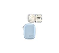 Linpr Digital Camera Case for Kodak PIXPRO FZ45/FZ55/IXNAIQY, Blue | Compact Bag Compatible with CAMKORY DC403/Canon IXUS 285 HS/PowerShot, Small Travel Cameras Storage Holder for SD Card