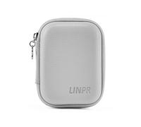 Linpr Digital Camera Case for Kodak PIXPRO FZ45/FZ55/IXNAIQY, Grey | Compact Bag Compatible with CAMKORY DC403/Canon IXUS 285 HS/PowerShot, Small Travel Cameras Storage Holder for SD Card