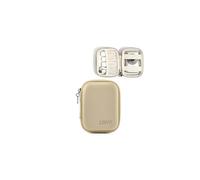 Linpr Digital Camera Case for Kodak PIXPRO FZ45/FZ55/IXNAIQY, Light Khaki | Compact Bag Compatible with CAMKORY DC403/Canon IXUS 285 HS/PowerShot, Small Travel Cameras Storage Holder for SD Card