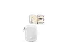 Linpr Digital Camera Case for Kodak PIXPRO FZ45/FZ55/IXNAIQY, White | Compact Bag Compatible with CAMKORY DC403/Canon IXUS 285 HS/PowerShot, Small Travel Cameras Storage Holder for SD Card