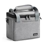 Linpr DJI Mini 4K/4/2 SE Storage Bag, Portable Shoulder Bag for Drone and Controller Accessories, Waterproof Oxford Storage Bag with Strap Handle, gray, simple