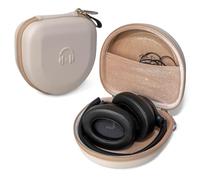 Linpr Headphone Case, EVA Hard Case for JBL Tune 780NC / JR320BT, Beige | Travel Storage Bag Compatible with Marshall Major III/ Major IV/ Major V, Organizer for On-Ear Wireless Bluetooth Headphone