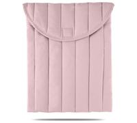 Linpr Puffy Laptop Bag Sleeve for 15-16 Inch Laptop Bags Pink | Compatible with 16 inch MacBook Pro M5/M4/M3/M2/M1, Quilted Laptop Sleeves for MacBook Air/ASUS/Dell/Lenovo