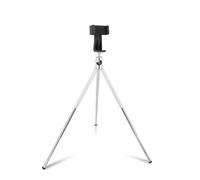 LinQ 360 Rotating Smartphone Desk Tripod Extendable Feet, Silver