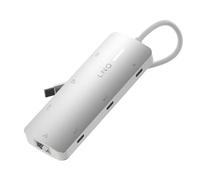 LINQ 8-in-1 USB-C Pro Multiport Hub | 4K HDMI, Ethernet, SD/TF + 10Gbps