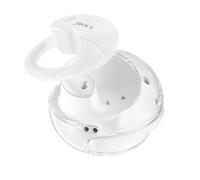 LinQ Bluetooth Earbuds Clip Design open Micro Call Touch Control, White