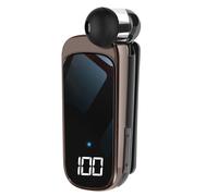 LinQ Bluetooth Headset Clip Retractable Cable Autonomy 20h LED Screen