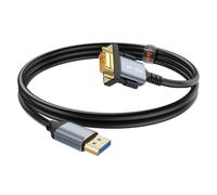 LinQ Cable Adapter Video DisplayPort to VGA 1.8m Resolution Full HD 1080p 60Hz