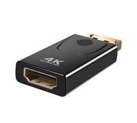 LinQ DisplayPort Male to HDMI Female 4K Ultra HD Compact Video Adapter