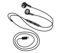 LinQ Écouteurs USB C Magnétiques avec Microphone et Boutons Contrôles