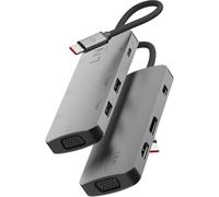 LINQ byELEMENTS 7in1 4K Triple Display HDMI Adapter with PD and Peripheral Ports