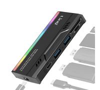 LinQ Hub USB for USB SSD Hard Disk Drive + 2 USB + TF / SD Card Reader