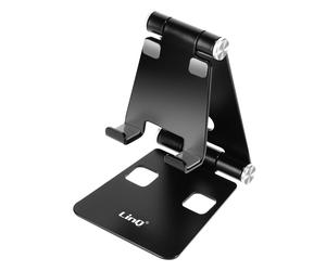 LinQ Mini Foldable Desktop Stand for Smartphone, Ultra Compact