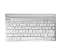 LinQ QWERTY Wireless Keyboard , Compatible with iOS / Android / Windows, White