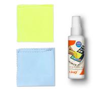 LinQ Screen Cleaner Kit with Spray 100ml + 2 Pocket Design Microfiber Cloths