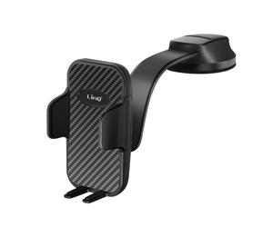 LinQ Smartphone Car Holder Adjustable Clips Suction Cup Mounting