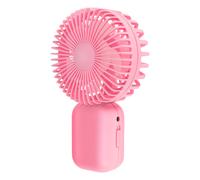 LinQ Ultra-Compact Portable Mini Fan with 250mAh Rechargeable Battery, Pink