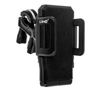 LinQ Universal Handlebar Bike Mount Adjustable Grippers Rotating 360 °