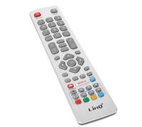LinQ Universal Remote Control for Sharp TVs with Full Keypad and 8m Range, White